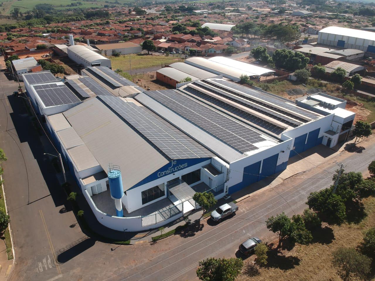 Empresa vista aérea