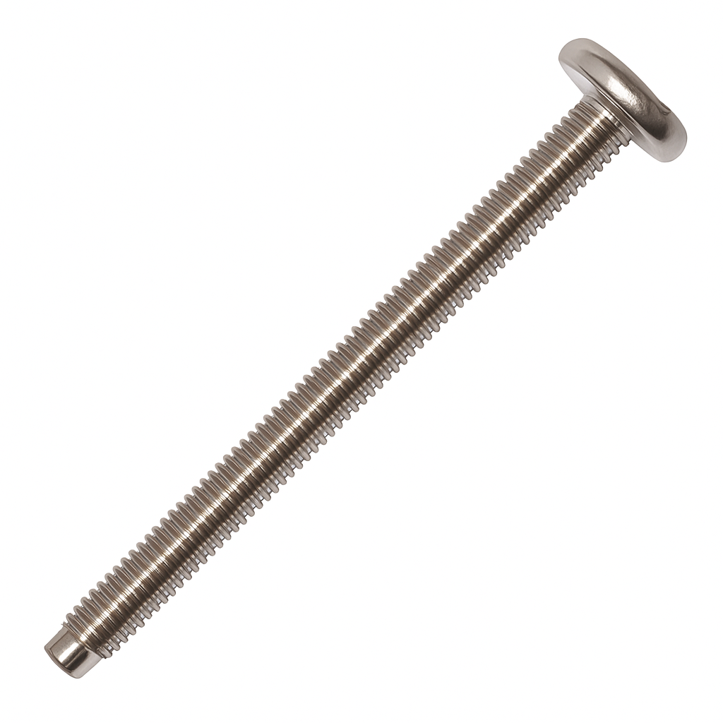 10 Peças - PARAFUSO 65MM DE INOX PARA ACABAMENTO HYDRA