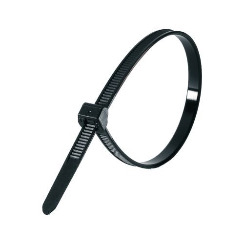 ABRACADEIRA NYLON PRETA 2,5x150 C/ 100PC FERTAK