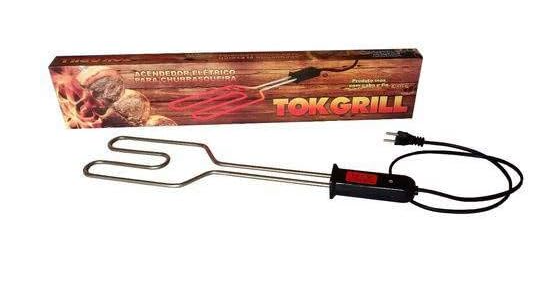 ACENDEDOR ELETRICO EM INOX 127V