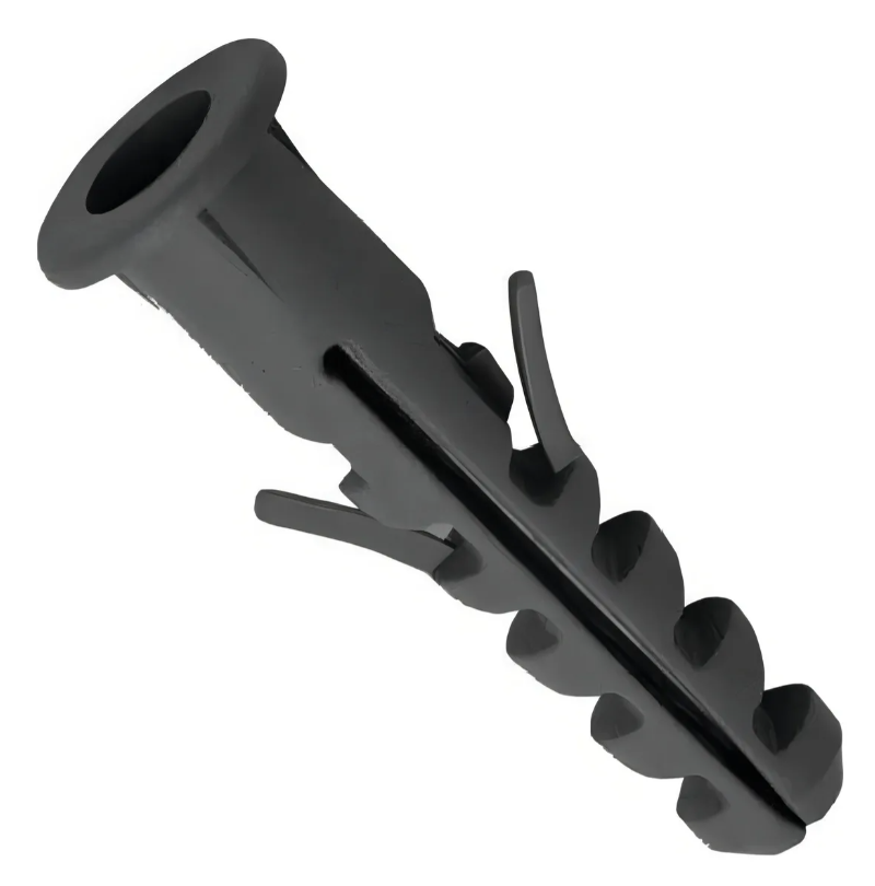 BUCHA PLASTICA 6MM COM ANEL 