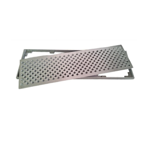 CAIXA COM 4 GRELHAS 20X50 ANTI INSETO ALUMINIO 