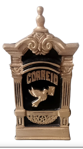 CAIXA DE CORREIO IGREJA MEDIA OURO