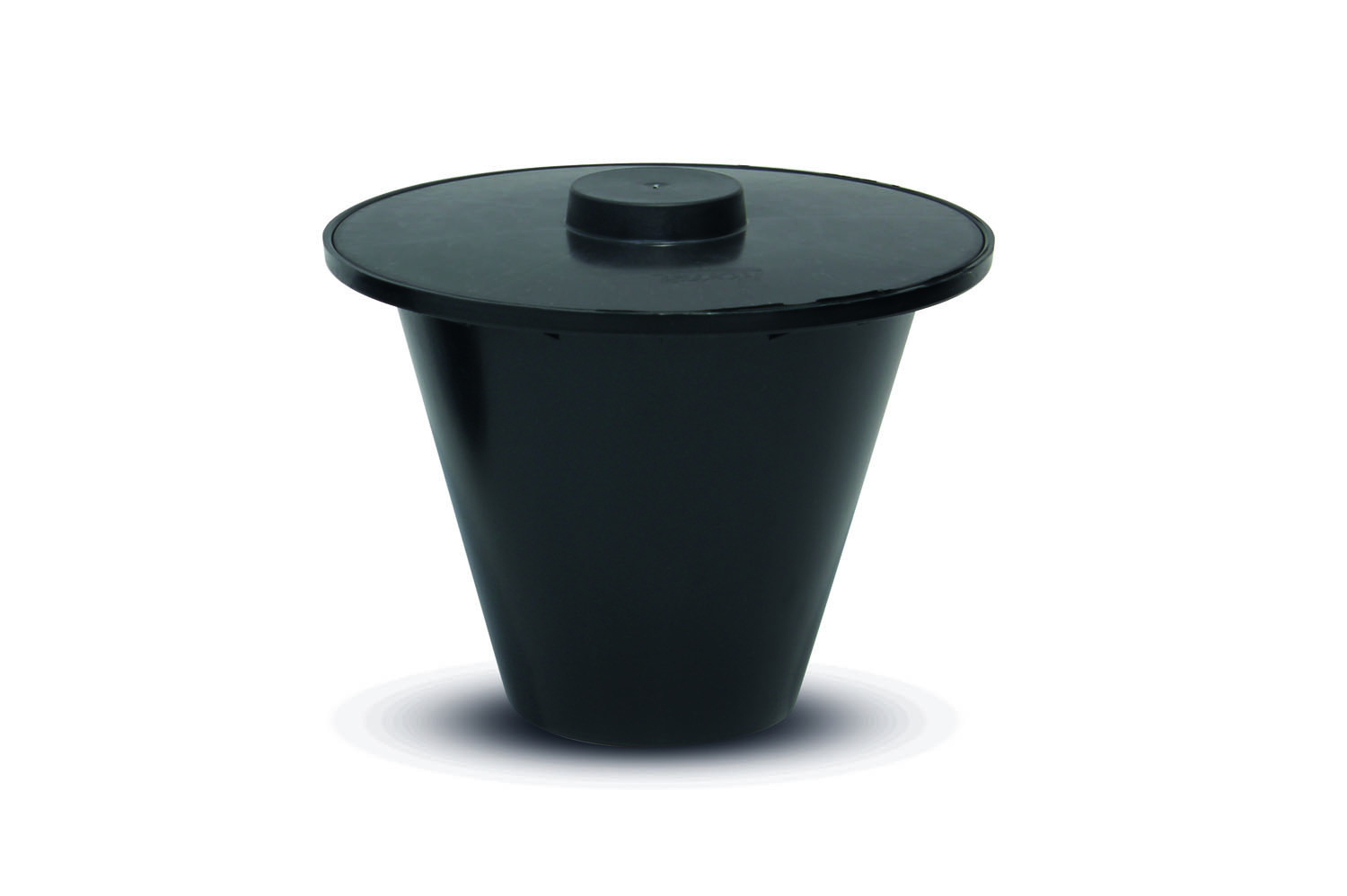 CAIXA DE INSPECAO CONICA C/TAMPA 175X135X80MM
