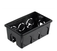 CAIXA DE LUZ 4X2 PRETA EMAVE