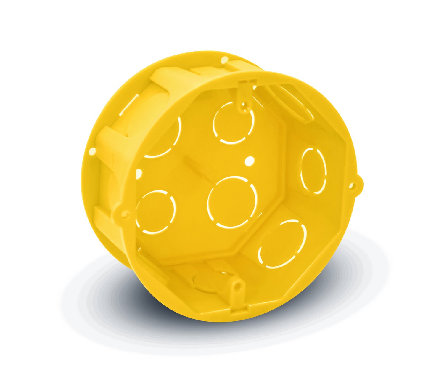 CAIXA DE LUZ OCTGONAL C/TAMPA