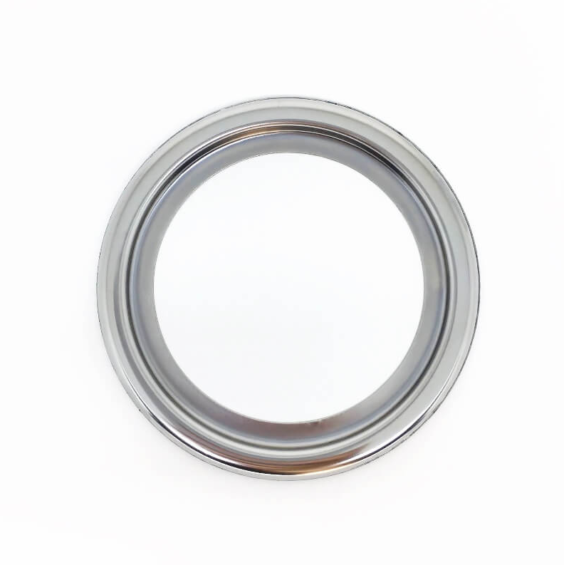 CAIXILHO INOX REDONDO DE 10 CLARINOX
