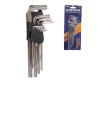 CHAVE ALLEN EXTRA LONGA 9PC ETILUX