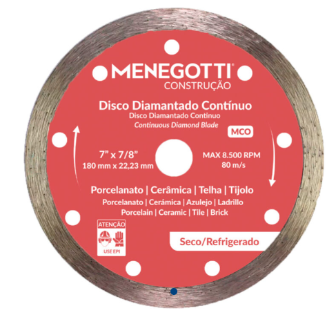 DISCO DIAMANTADO CONTINUO MCO 7