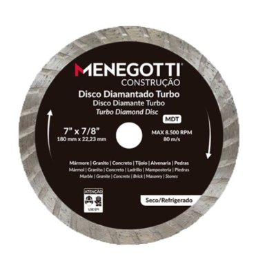 DISCO DIAMANTADO TURBO MDT 7