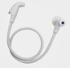 DUCHA HIGIENICA PVC 1/4 BRANCA GATILHO ABS FERTAK