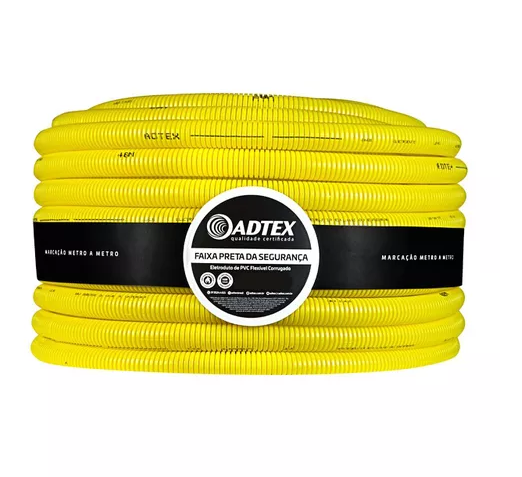 ELETRODUTO 20 MM (REF 1/2) AMARELO X 25 M