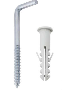 ESCAPULA EM L 100 PCS -M8 COM BUCHA
