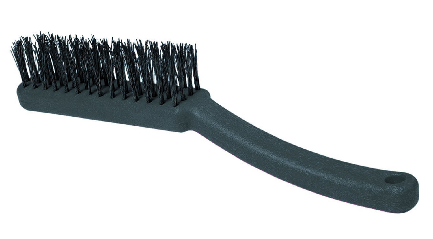ESCOVA DE ACO 4 FIL PLASTICO