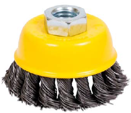 ESCOVA DE ACO COPO M14 TORCIDO 4'-100MM
