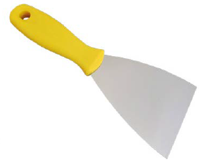 ESPATULA ESPELHADA 6CM CABO PLASTICO FERTAK