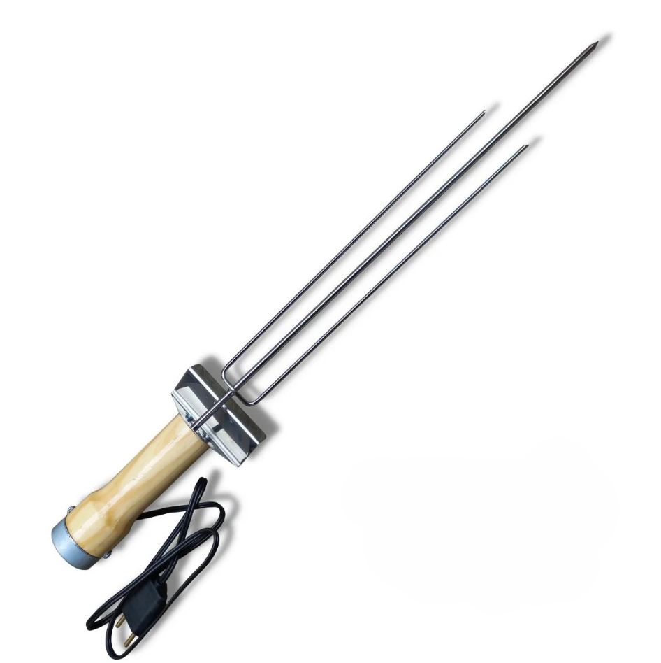 ESPETO GIRATORIO 3 GARFOS 220V