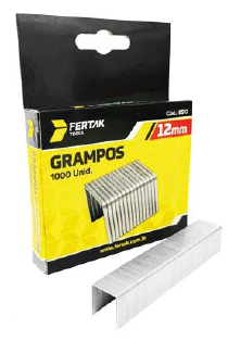 GRAMPO PARA GRAMPEADOR 12mm C/ 1000 PCS FERTAK