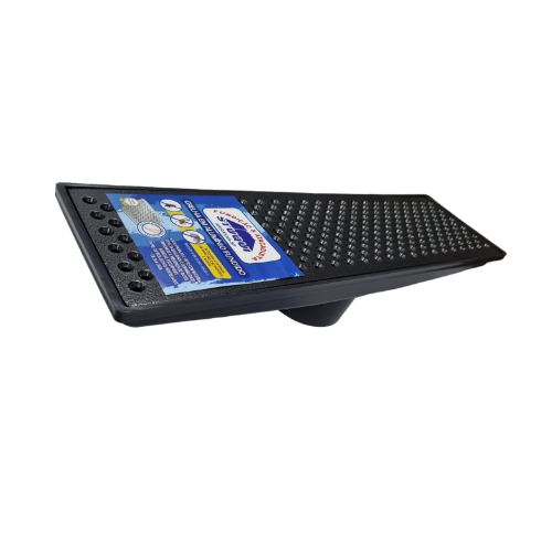 GRELHA ANTI INSETO COM COLETOR 15X30 PRETA