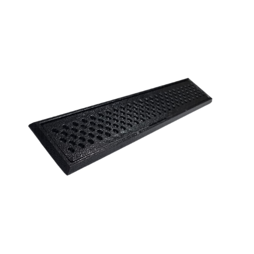 GRELHA EM ALUMINIO ANTI INSETO 10X50 PRETA