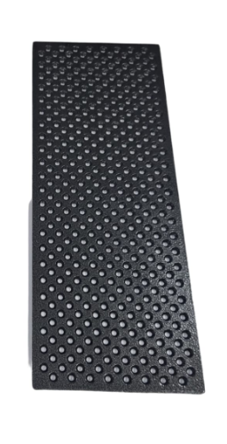 GRELHA EM ALUMINIO ANTI INSETO 15x50 PRETA SEM SUPORTE