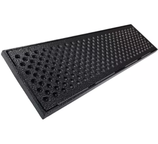 GRELHA EM ALUMINIO ANTI INSETO 15x50 PRETA