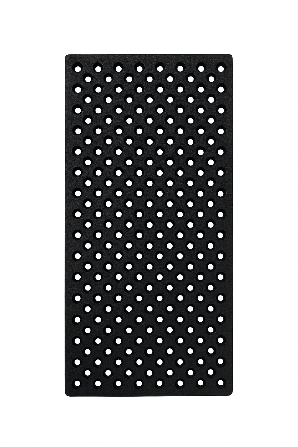 GRELHA EM ALUMINIO ANTI INSETO 20X30 PRETA SEM SUPORTE