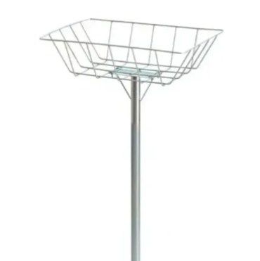 LIXEIRA ARAMADA GALVANIZADA