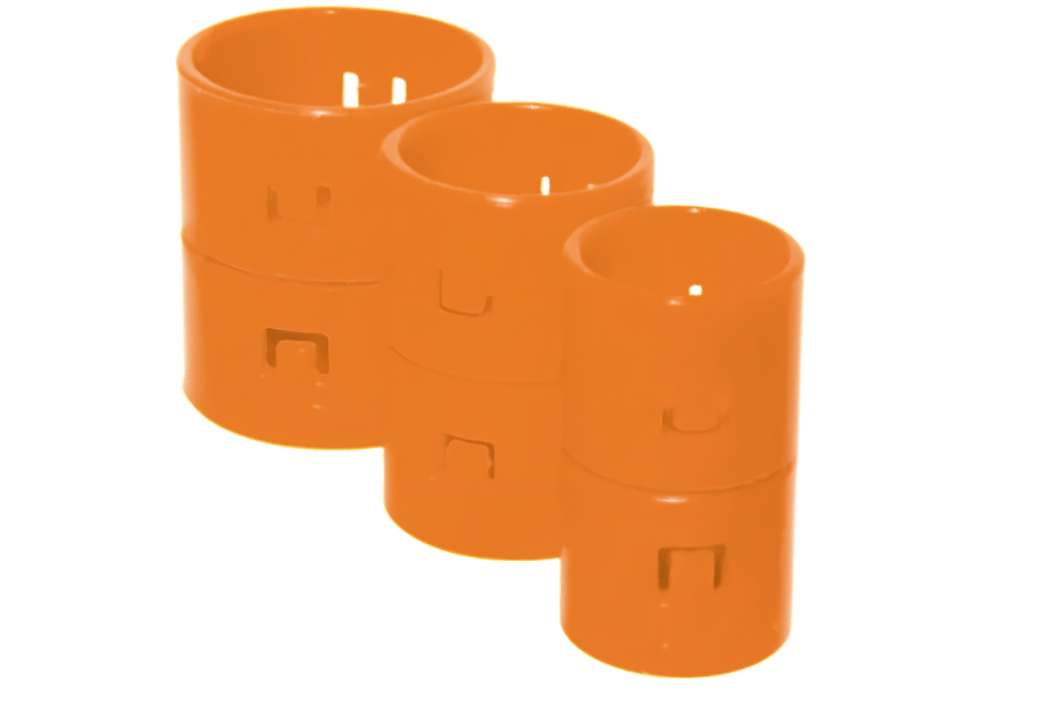 LUVA DE PRESSAO PVC 1 LARANJA DN 32MM PCT 50PC ADETEX