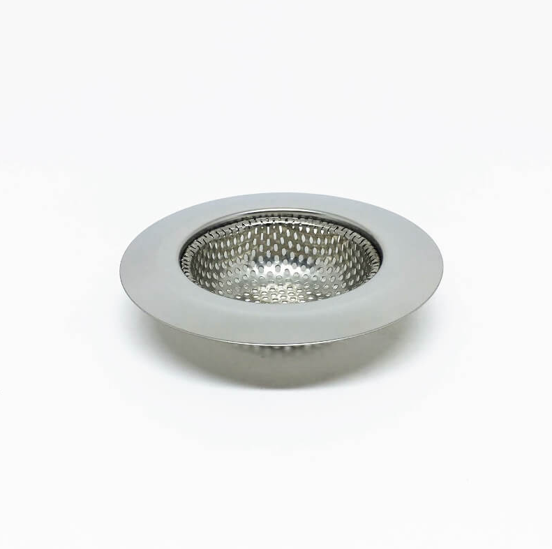 RALO DE INOX PARA PIA 11CM COM BORDA SS METAIS
