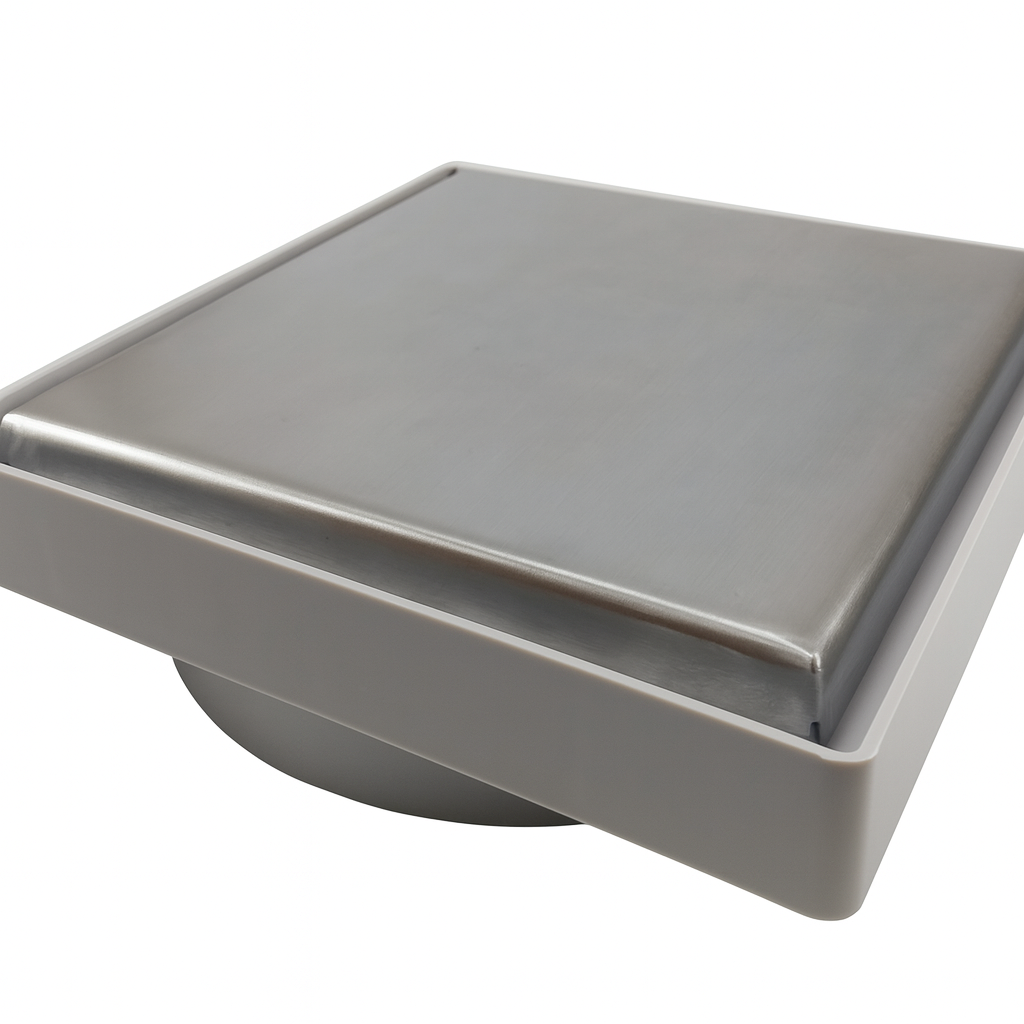 RALO OCULTO INOX 10X10 CINZA SUPERIOR