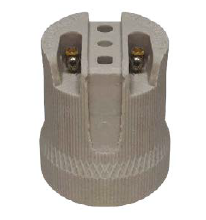 SOQUETE PARA LAMPADA DE PORCELANA TIPO SPOT PCT C/12 FERTAK