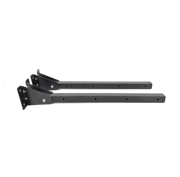 SUPORTE DE VARAL PRETO 4 FUROS