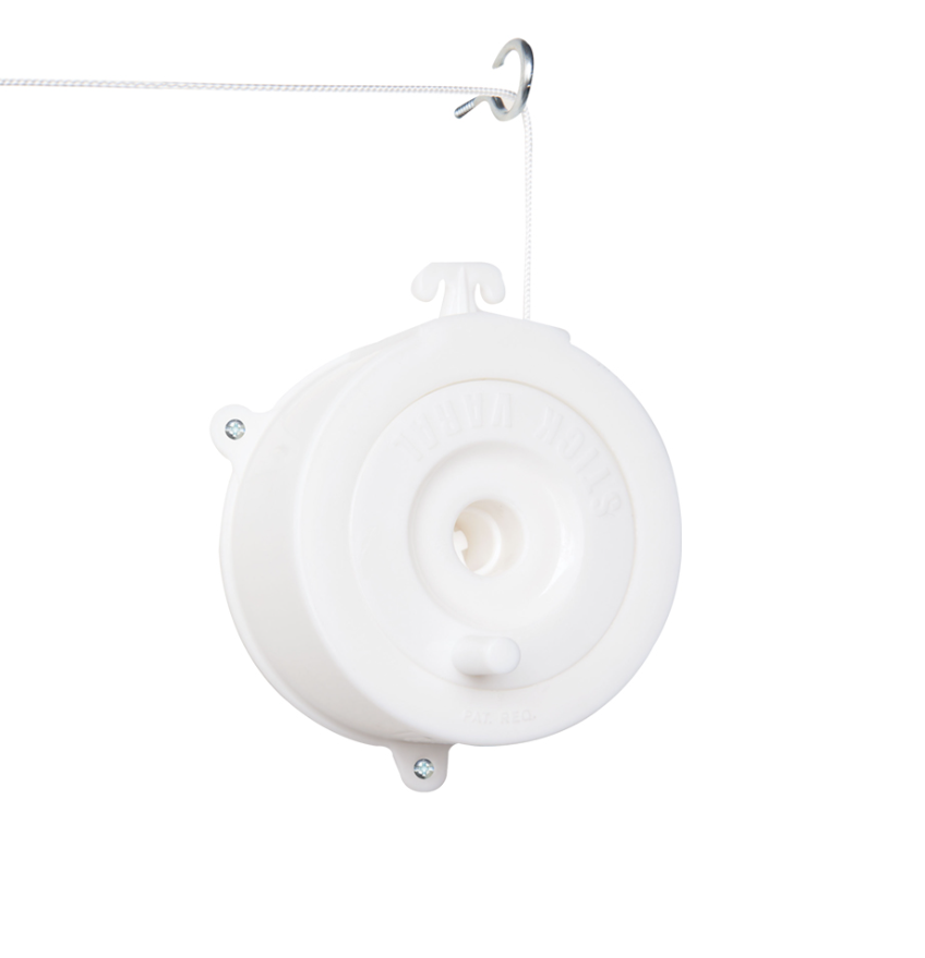 VARAL DE PAREDE STICK BLACK COM CORDA DE 18M