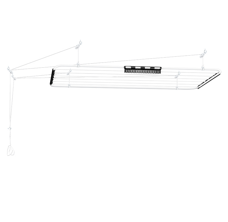 VARAL DE TETO MONACO BRANCO 1,2M
