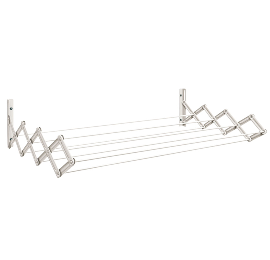 VARAL SANFONADO BRANCO 1,2M