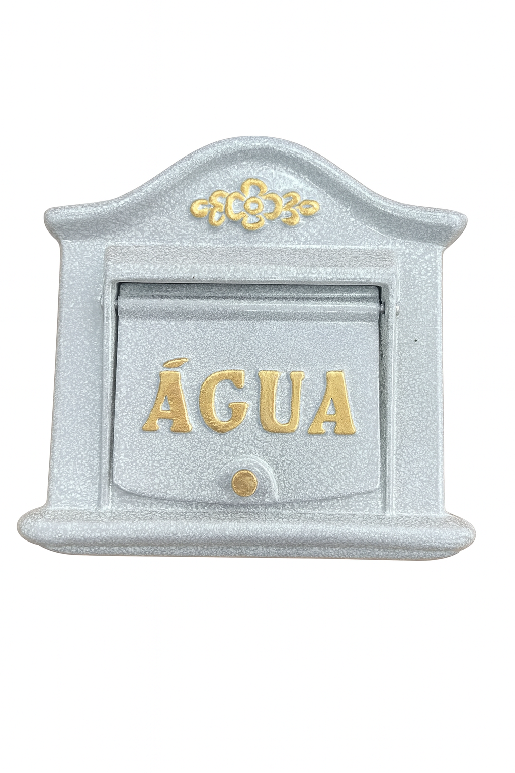 VISOR DAMA AGUA BRANCO COM OURO BLISTER