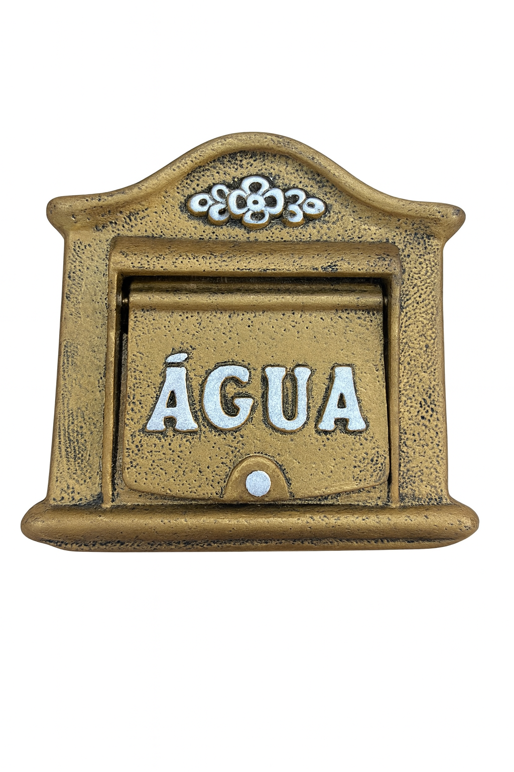 VISOR DAMA AGUA OURO COM PRATA BLISTER