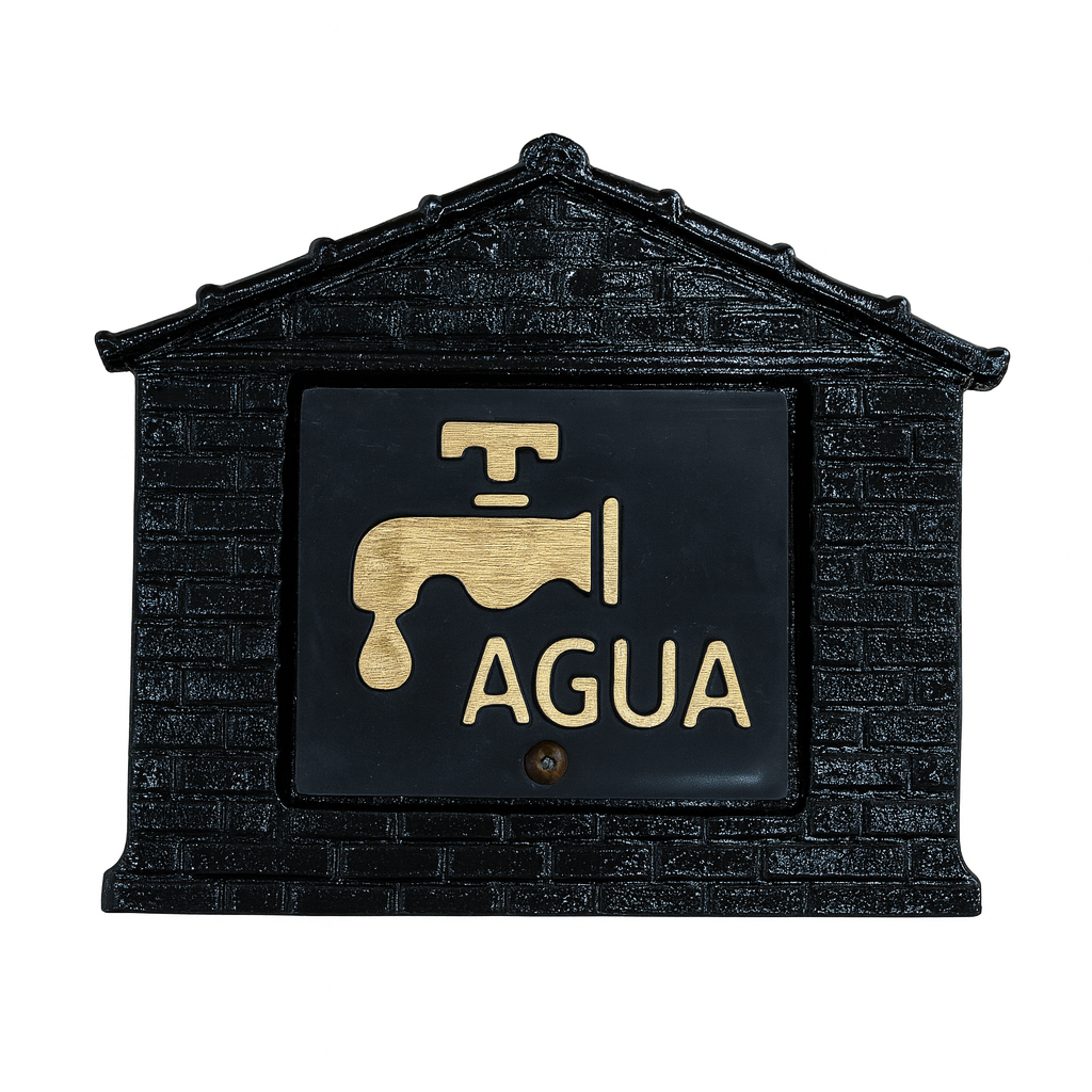 VISOR TIJ AGUA PRETO COM OURO BLISTER